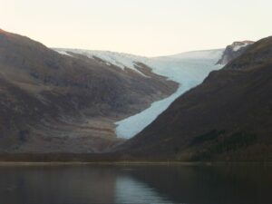 Retreating Svartisen Glacier, Norway