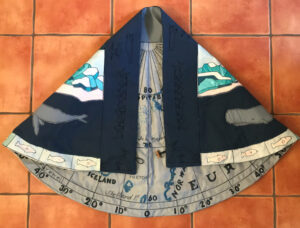 Whaler cloak Arctic side folded